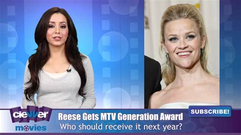 Reese Witherspoon To Receive Mtv Generation Award At 2011 Mtv Movie
