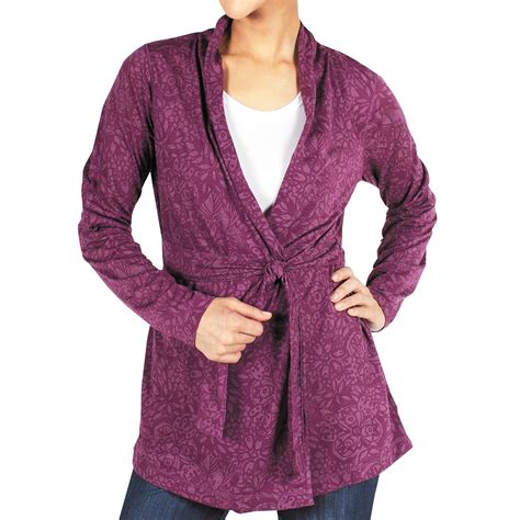 Exofficio Aza Wrap Cardigan Sweater Dri Release® Freshguard® For