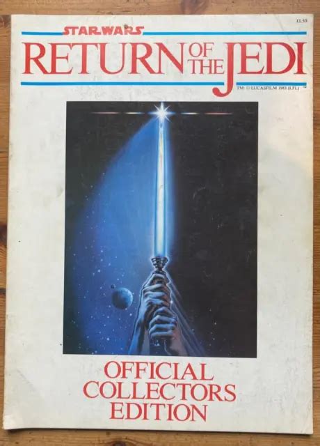 STAR WARS Return Of The Jedi Official Collectors Edition Magazine PicClick