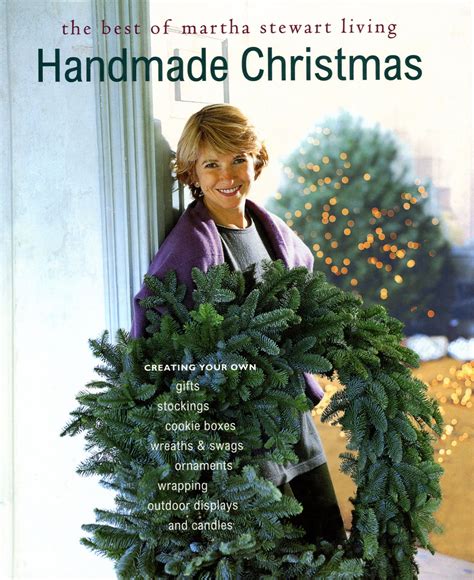 Handmade Christmas Christmas Cookbook Christmas Books Martha Stewart