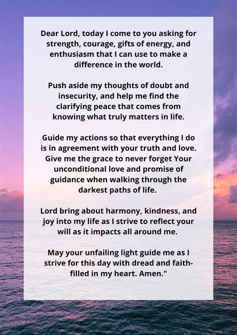 Uplifting Prayer For Today Good Prayer To Start The Day