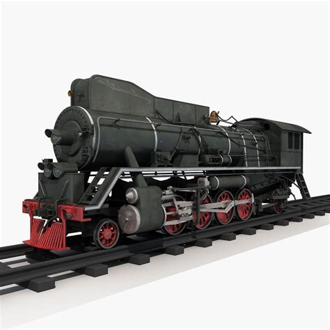 3d Steam Train Model Turbosquid 1371445