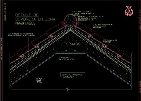 Details Roof Of Tiles Dwg Detail For Autocad Designs Cad