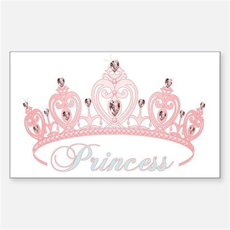 Princess Crown Bumper Stickers Car Stickers Decals And More
