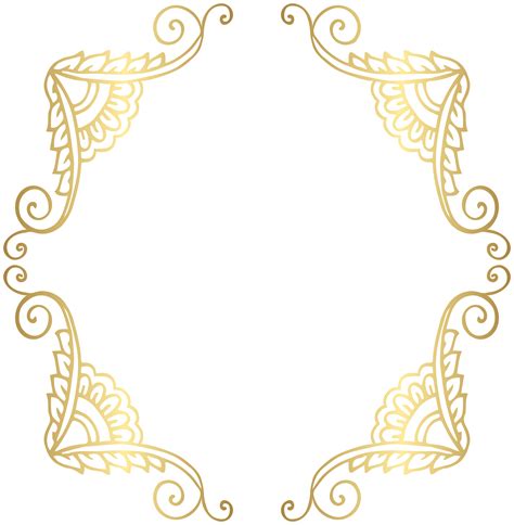 Free Golden Border Cliparts Download Free Golden Border Cliparts Png