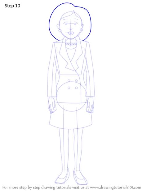 How To Draw Helen Morgendorffer From Daria Daria Step By Step