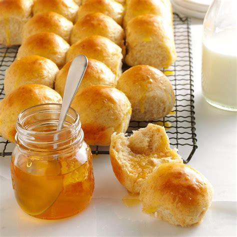 Honey Oat Pan Rolls Recipe These Tender Rolls Are Relatively Quick To