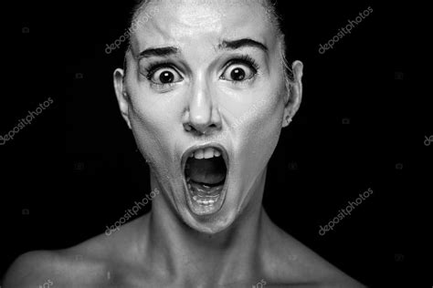 Scene Of A Woman Screaming Stock Photo By Tpabma