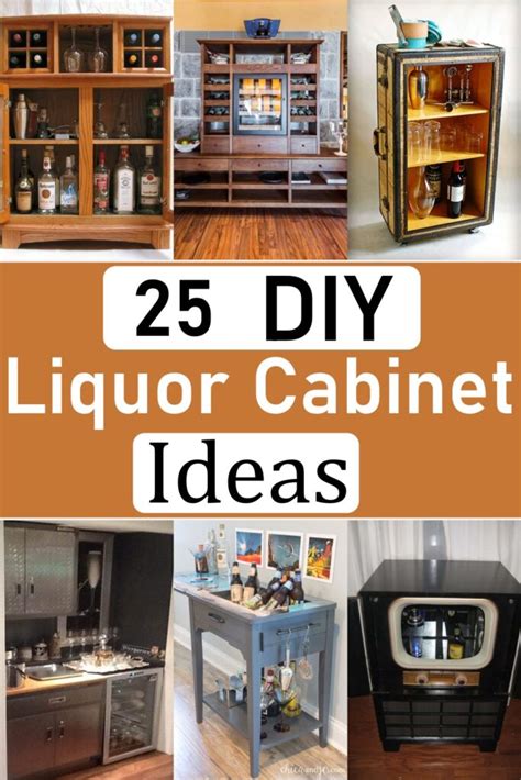 25 Diy Liquor Cabinet Plans You Can Make Easily Craftsy