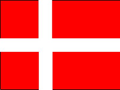 Iconomania red flag with white cross country? Flags