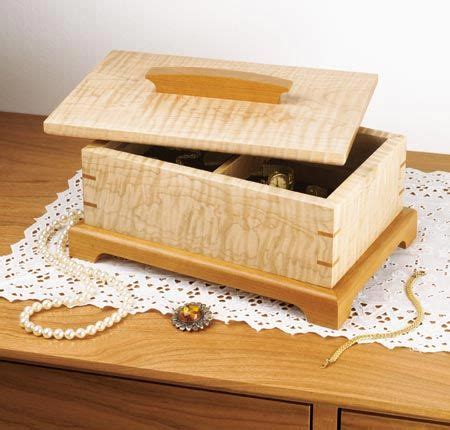 Wooden Jewelry Box Plans For Beginners - Secret Compartment Jewelry Box Plans
