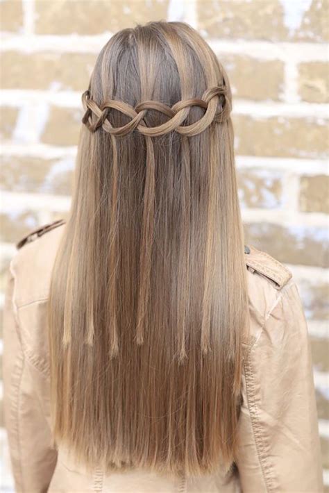 Choose An Elegant Waterfall Hairstyle For Your Next Event Style And Designs