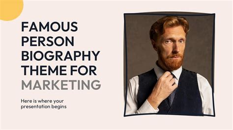 Personal Biography Powerpoint Template