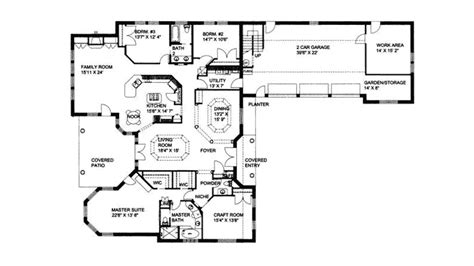 Ranch House Plan First Floor Plans More Home Building Plans 16285