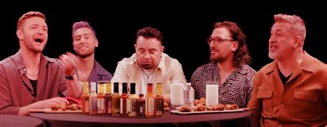Hot Ones NSYNC Breaks Another Record While Eating Spicy Wings ENERGY Winnipeg S