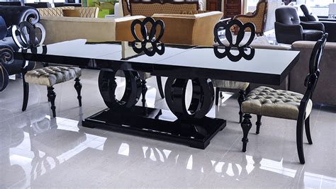 Shop black conference tables in custom shapes such as round and boat shaped to create a modern, functional room. Modern Dining Table - Black Dining Table - Camila