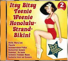 Itsy Bitsy Teenie Weenie Honolulu Strand Bikini Cd Discogs