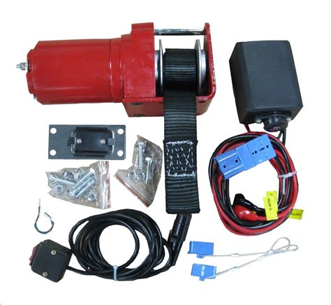 Replacement Single Speed Electric Winch W In Cab Switch For Snowbear
