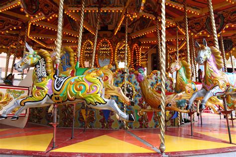 Carousel Horses Free Stock Photo Public Domain Pictures