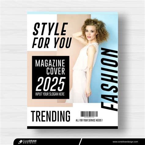 Download Magazine Cover Fashion Free Vector Design Coreldraw Design