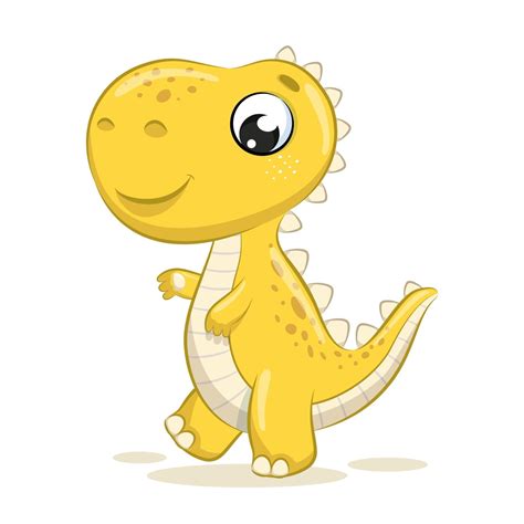 Baby Dinosaur Cartoon Characters