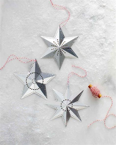 Dazzling Star Shaped Diy Ornaments Christmas Crafts Diy Christmas