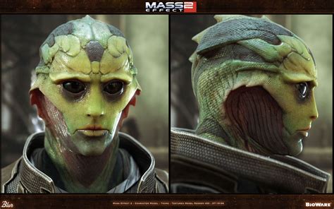 Thane Mass Effect Thane Mass Effect 2 Aliens Thane Krios Reptile