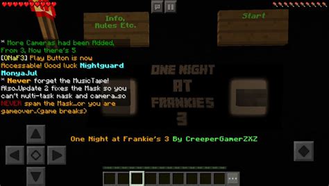 One Night At Frankies 2 Horror All For Minecraft Pe Game