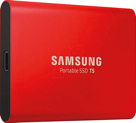 Mu Pa500r Samsung Usb Ssd T5 500 Gb Red At Reichelt Elektronik