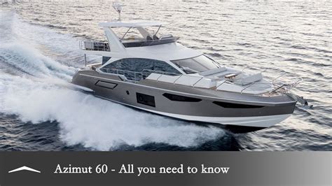 The New Azimut 60 All You Need To Know Azimut Yachts Yacht Design