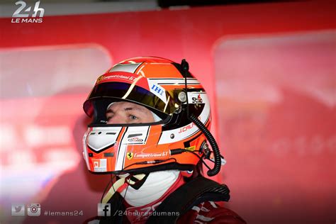 Be at the start of the greatest motorsport event in the world. James Calado (Ferrari) : "Le Mans est un grand événement ...