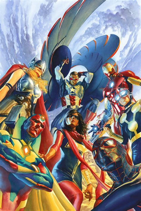Marvel's senior vice president of publishing tom brevoort added, the marvel anthology that alex ross is curating is a cornucopia of tales spread across the whole of the marvel. The NEW Alex Ross Art Collection: How Alex Ross and his ...