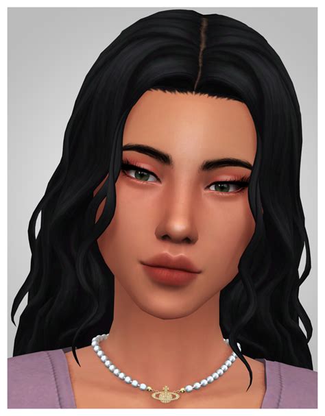 Madelyn Hair Updated Aladdin The Simmer Sims Hair Sims 4 Cc Skin