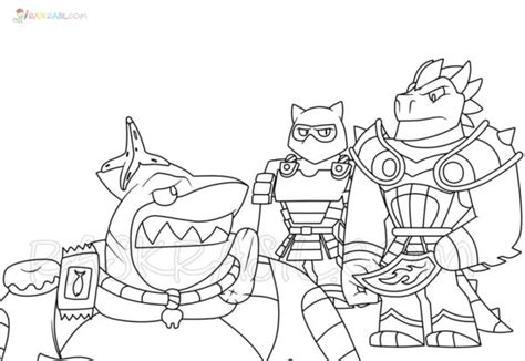 Dibujos de Goo Jit Zu para colorear - Nuevas imágenes imprimir gratis