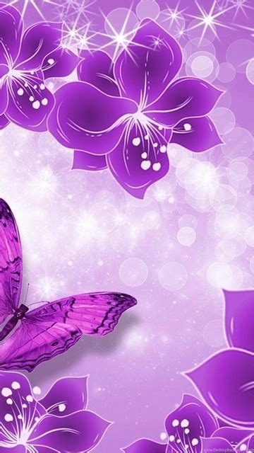 Girly Purple Wallpapers Photo Desktop Background
