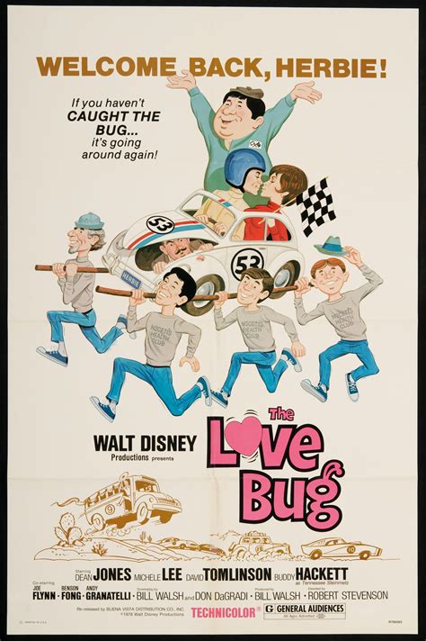 Herbie The Love Bug Disney Movie Poster Disney Live Action Movies