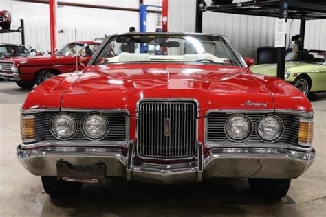 1972 Mercury Cougar 99242 Miles Red Convertible 351 Ci Windsor V8