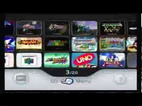 The sd card slot cover is located on the front of the wii™ console. The Wii's SD Card Menu - YouTube