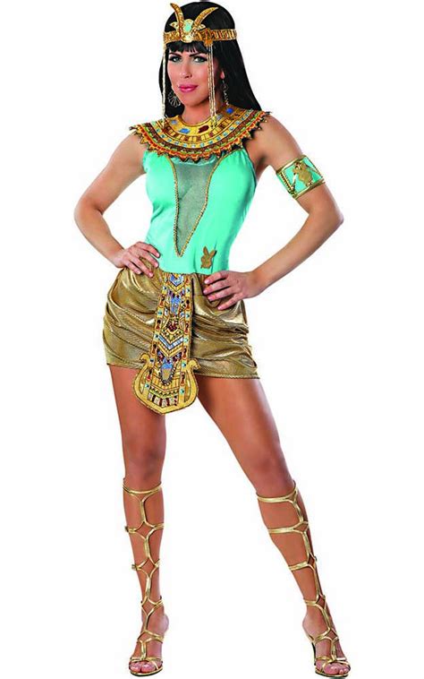 Delicious Cleopatra Goddess Adult Egyptian Costume Add Happy Atmosphere