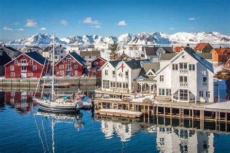 Henningsvaer Brygge Hotel Lofoten Islands Norway