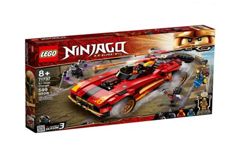 Lego 71737 Ninjago X 1 Ninja Super Avto Pikpok Bled Igrače Darila
