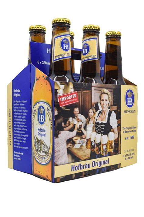 Hofbrau Munchen Original 6pk 330ml Flatiron Sf