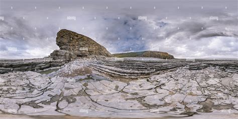 360° View Of Nash Point Vale Of Glamorgan Wales Alamy