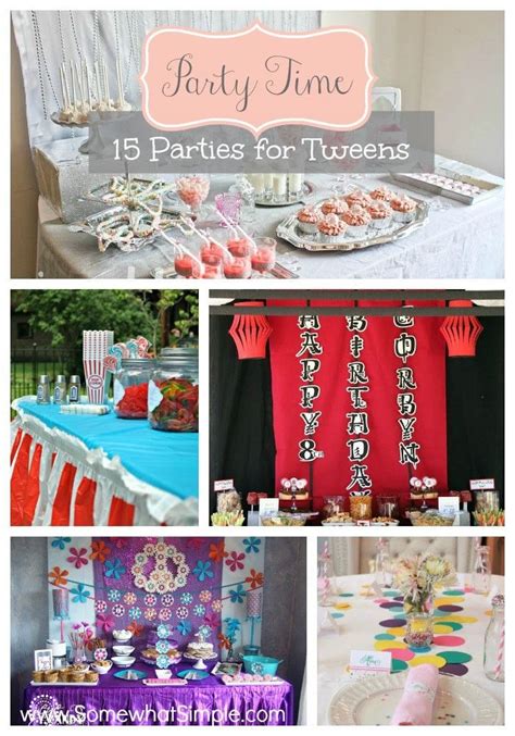 Party Ideas For Tweensthe Top 20 Ideas About Tween Birthday Party