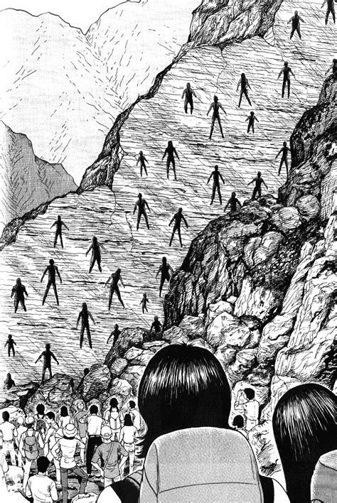 The Enigma Of Amigara Fault By Junji Ito In 2020 Japanese Horror