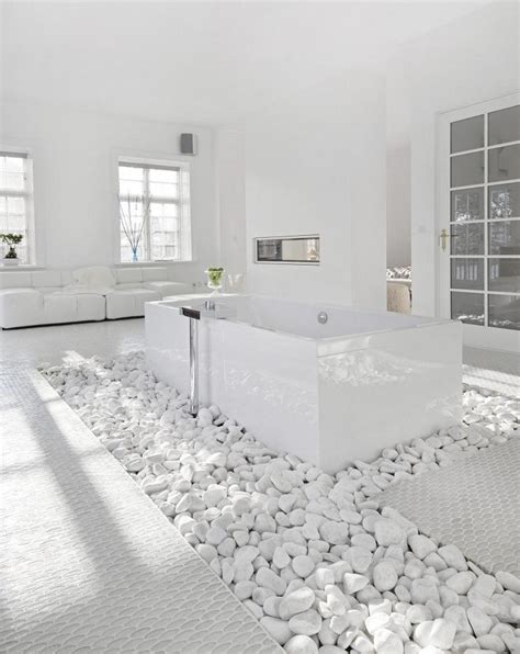 Thanks for visiting our white primary bathroom photo gallery where you can search a lot of white primary bathroom design ideas. Go white for simple and modern bathroom | Inspiration and ...