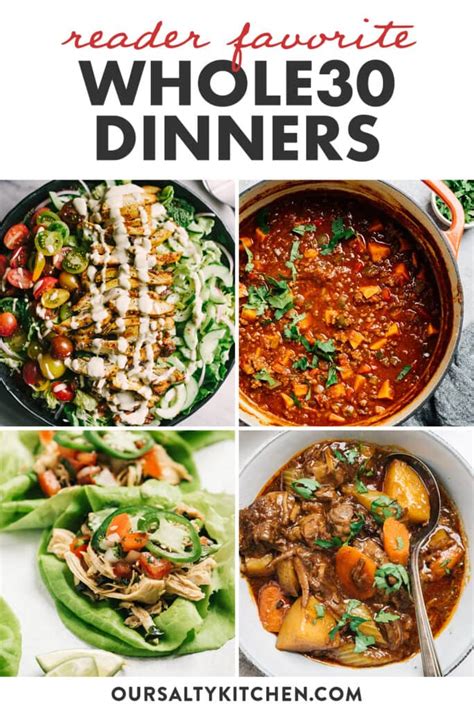 Our Very Best Whole30 Dinner Recipes Our Salty Kitchen
