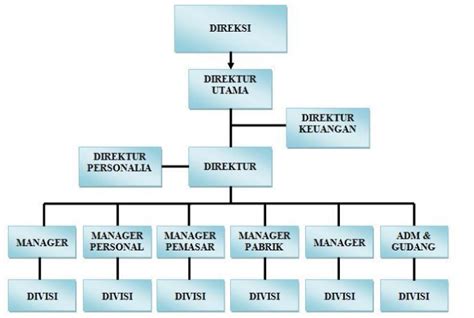 Cara Membuat Struktur Organisasi Serta Contohnya Administrasi Publik