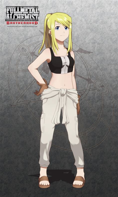 Winry Rockbell Fullmetal Alchemist Mobile Wallpaper 721633