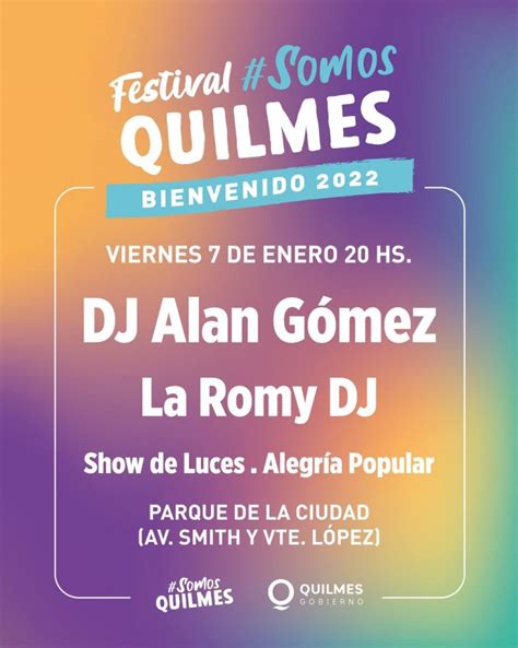Nueva Edici N Del Festival Somos Quilmes En El Parque De La Ciudad
